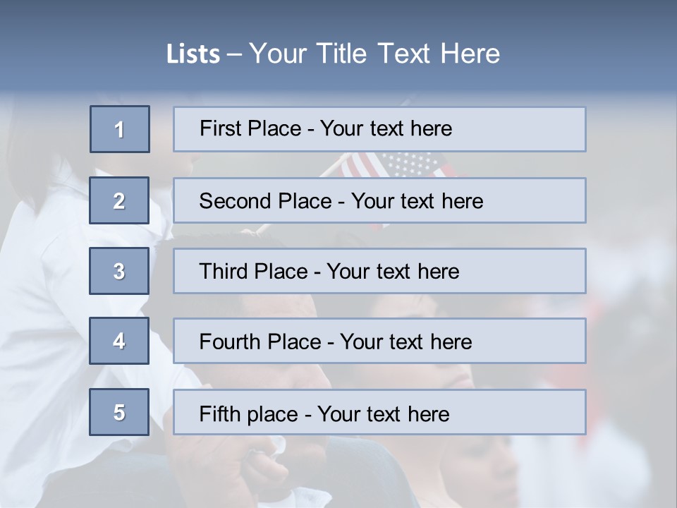 Girl Capital Stars PowerPoint Template