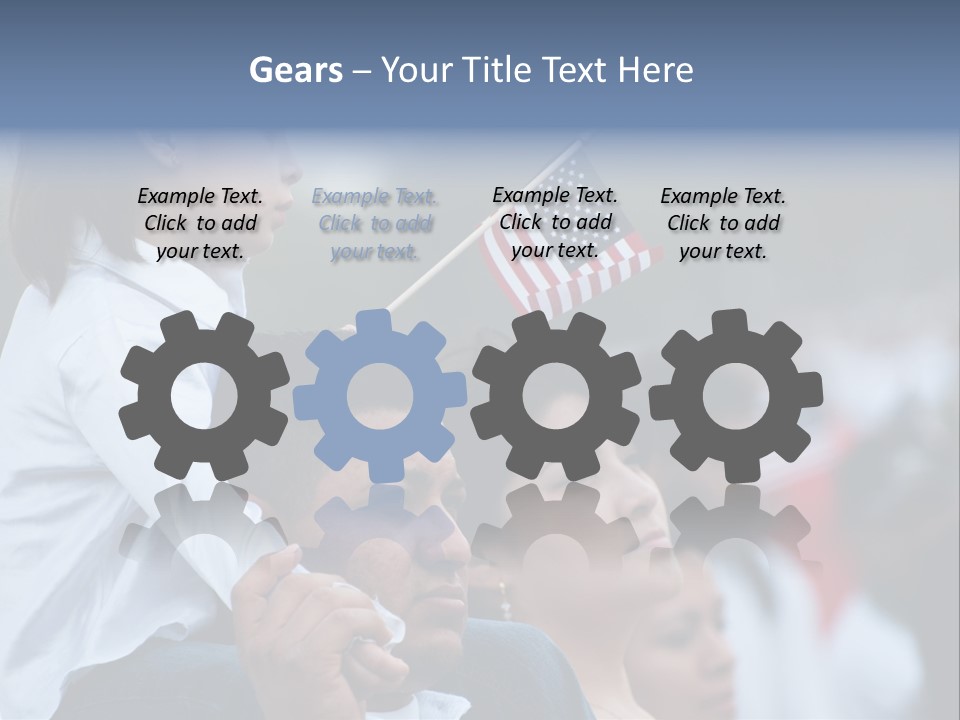 Girl Capital Stars PowerPoint Template