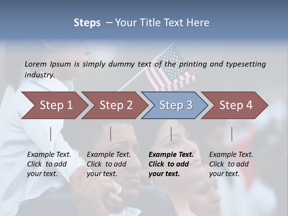 Girl Capital Stars PowerPoint Template