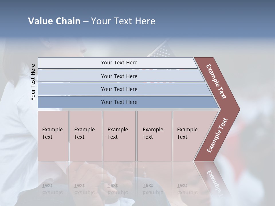 Girl Capital Stars PowerPoint Template