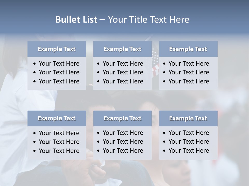 Girl Capital Stars PowerPoint Template