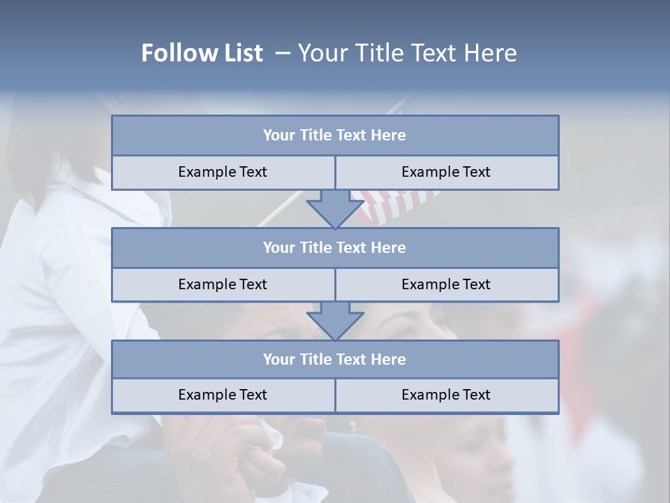 Girl Capital Stars PowerPoint Template