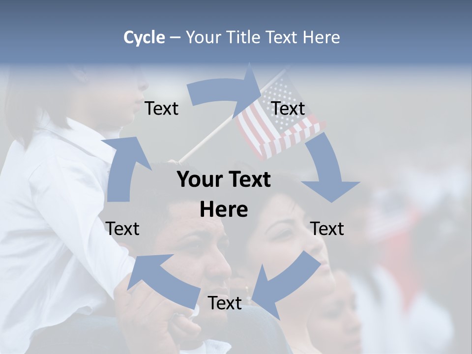 Girl Capital Stars PowerPoint Template