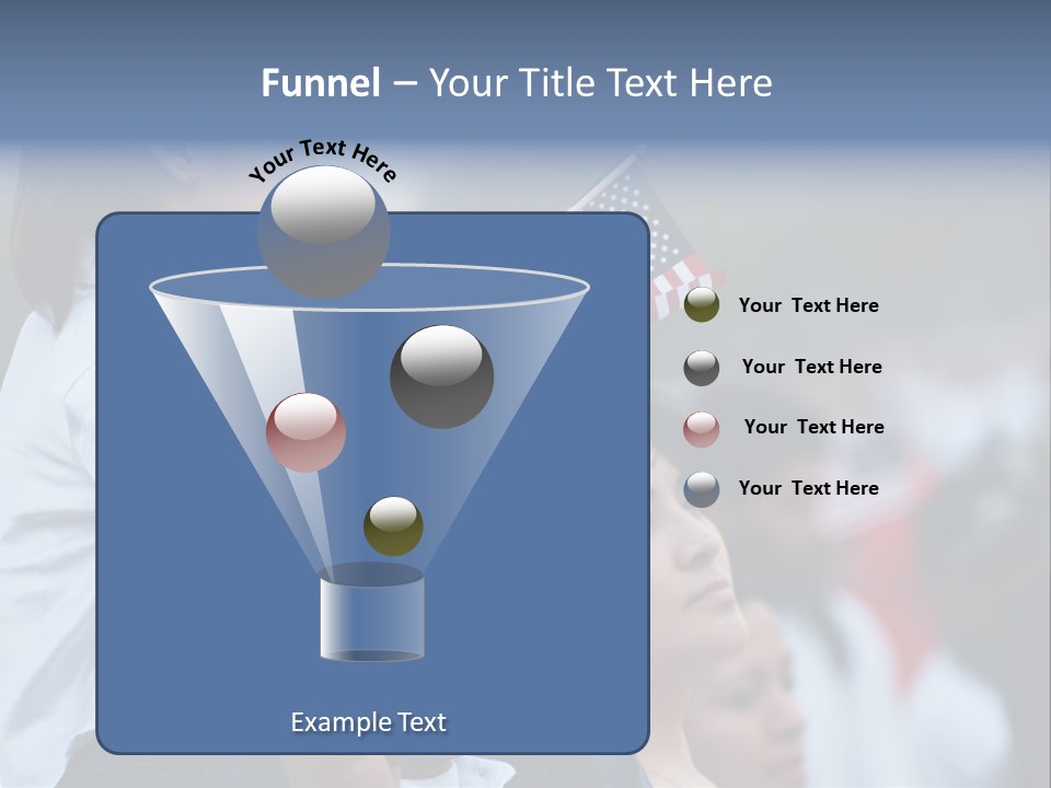 Girl Capital Stars PowerPoint Template