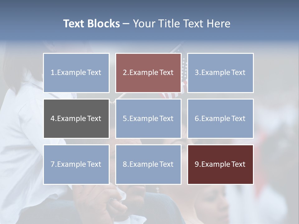 Girl Capital Stars PowerPoint Template