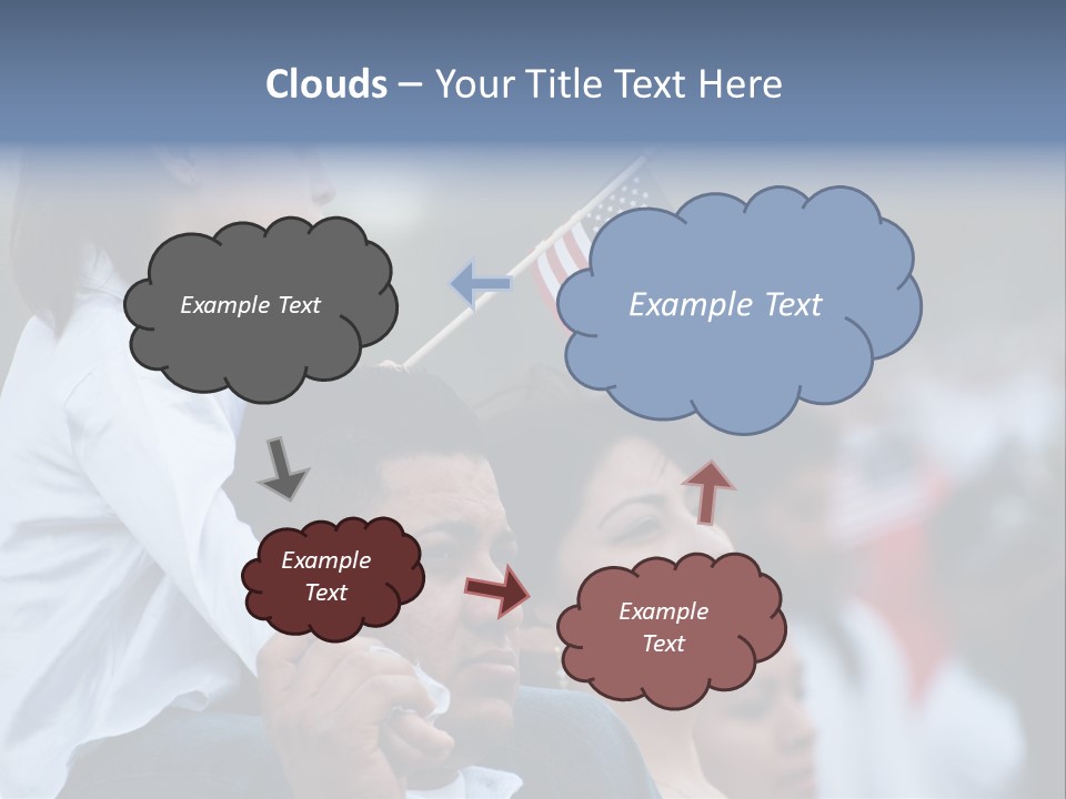 Girl Capital Stars PowerPoint Template