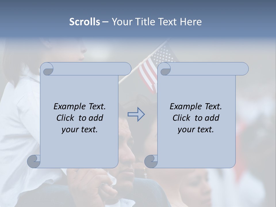 Girl Capital Stars PowerPoint Template