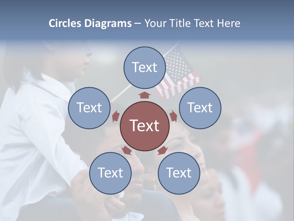 Girl Capital Stars PowerPoint Template