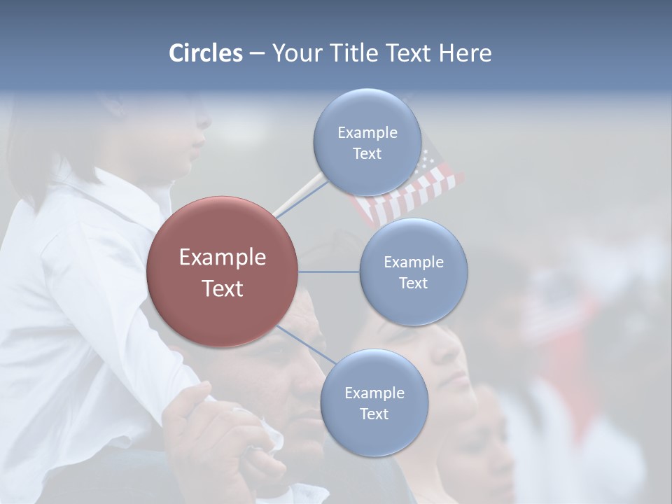 Girl Capital Stars PowerPoint Template