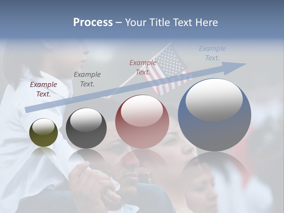 Girl Capital Stars PowerPoint Template