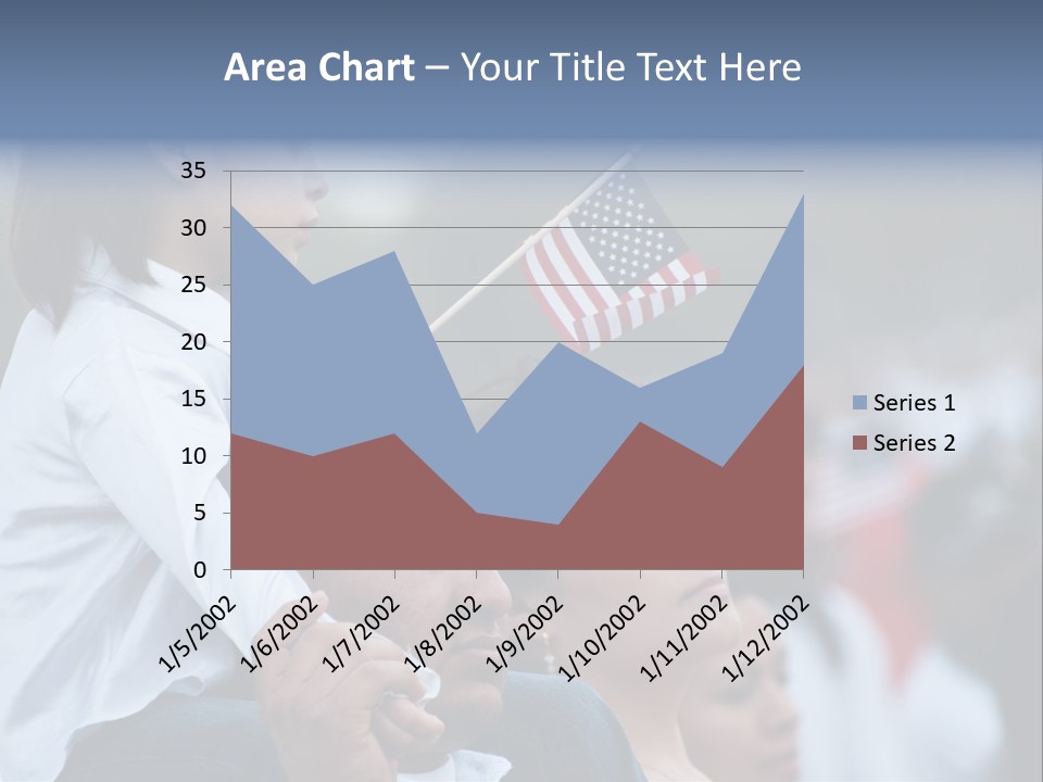 Girl Capital Stars PowerPoint Template