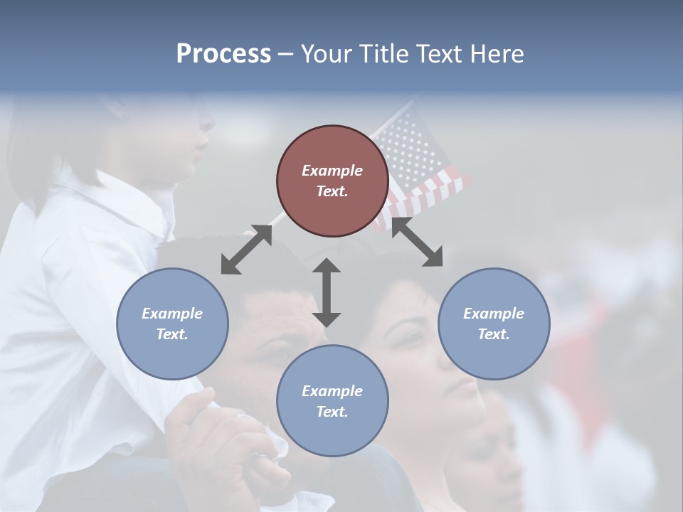 Girl Capital Stars PowerPoint Template