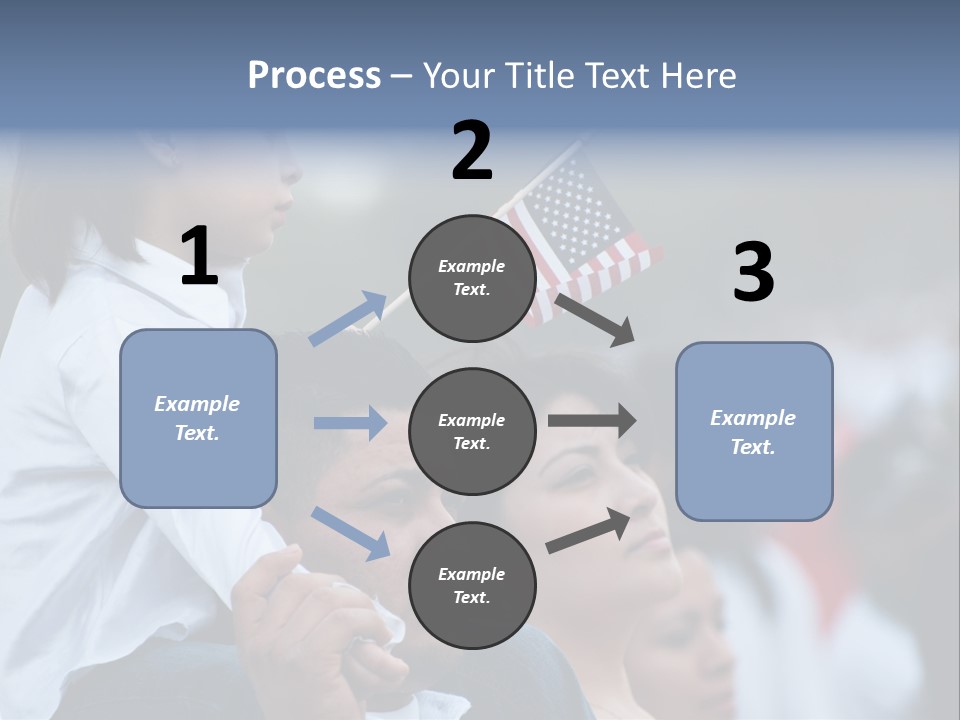 Girl Capital Stars PowerPoint Template