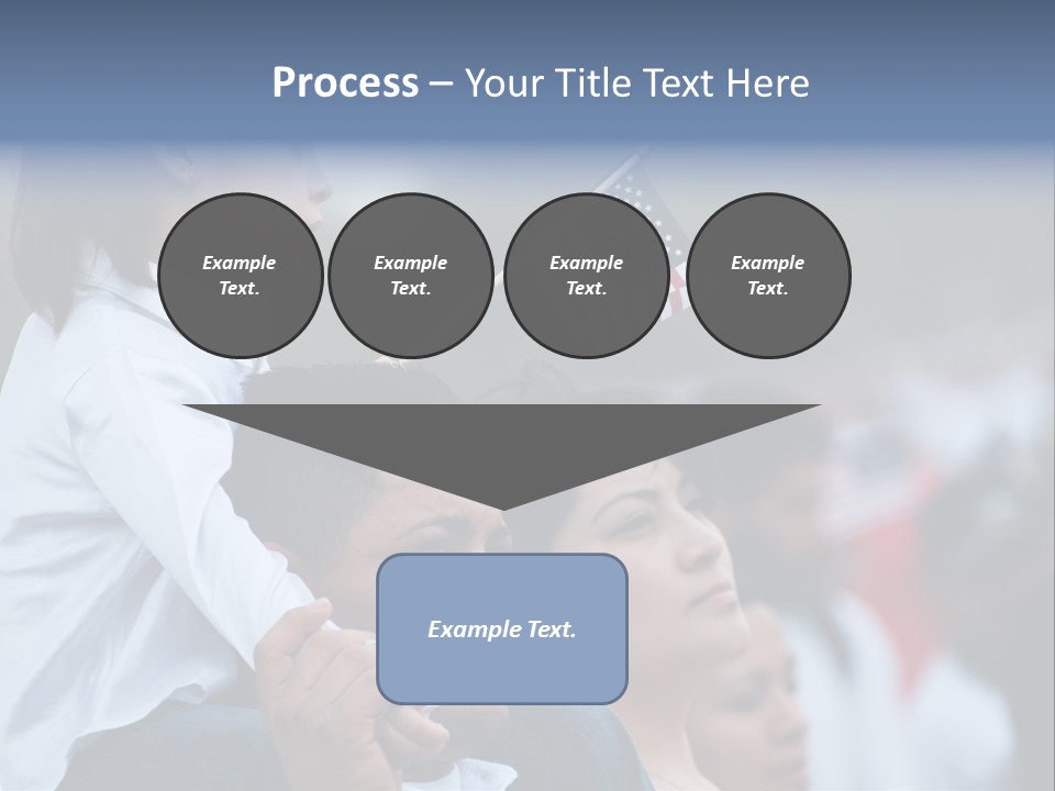 Girl Capital Stars PowerPoint Template