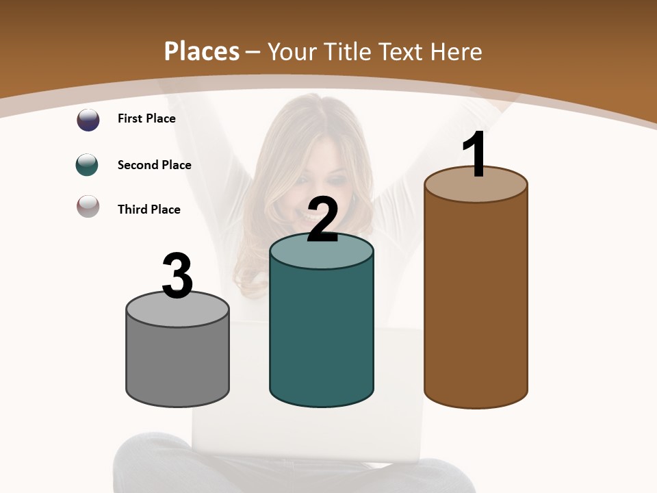 Success Studying White PowerPoint Template