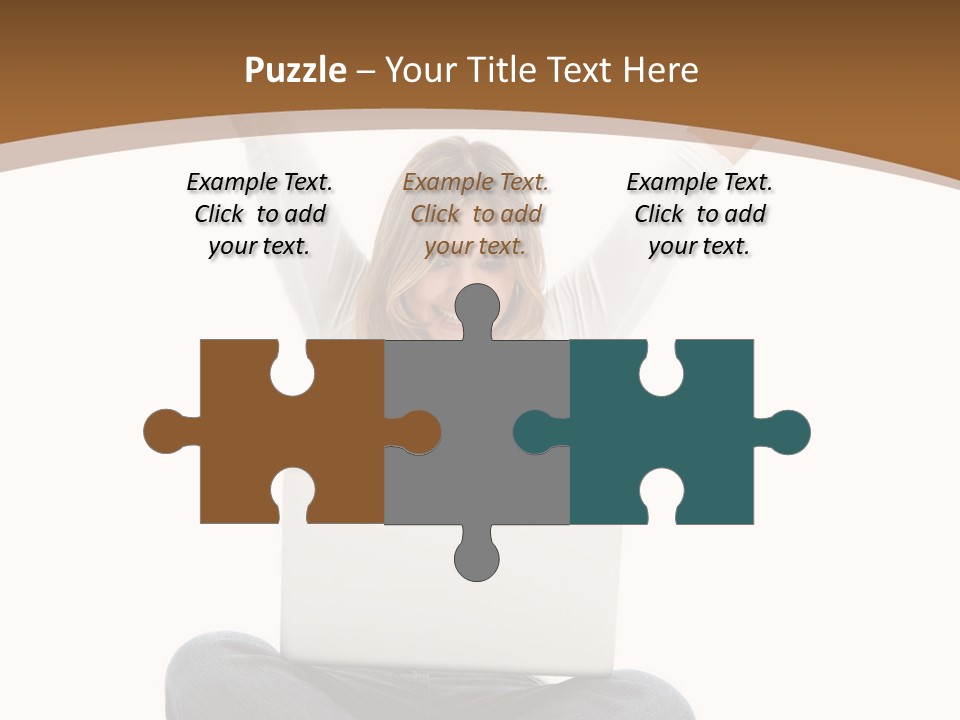 Success Studying White PowerPoint Template