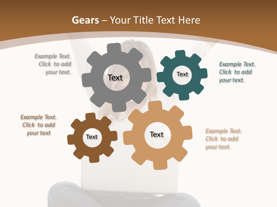 Success Studying White PowerPoint Template