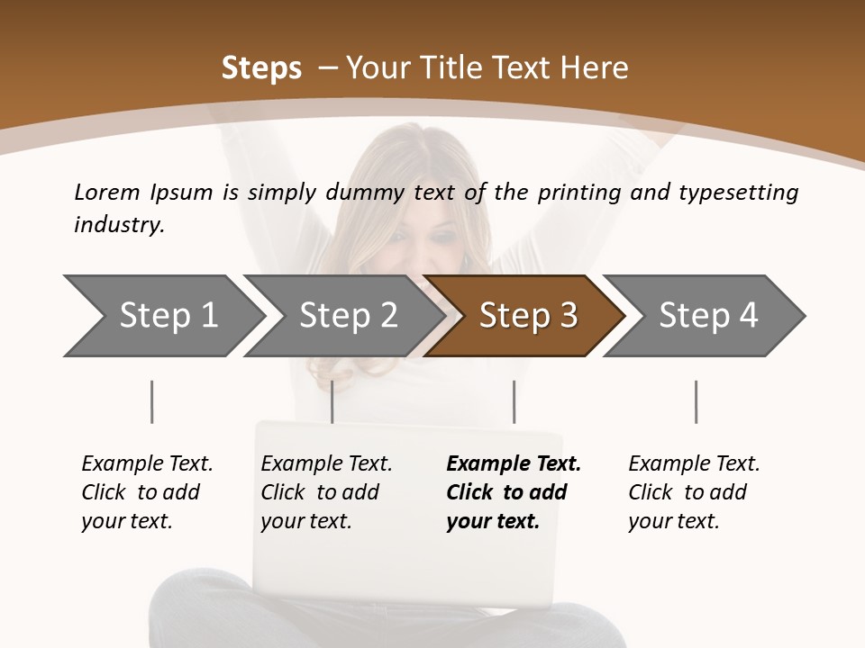 Success Studying White PowerPoint Template
