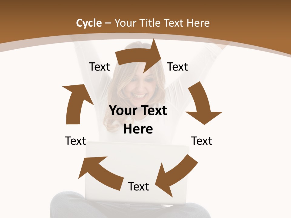Success Studying White PowerPoint Template