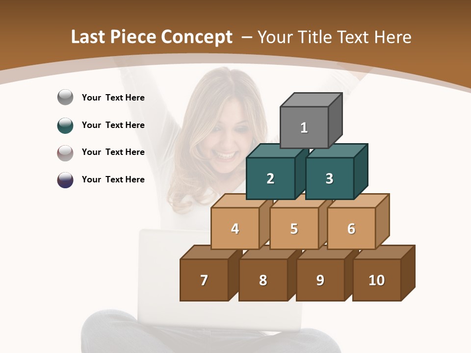 Success Studying White PowerPoint Template