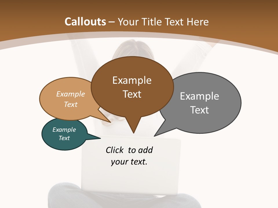 Success Studying White PowerPoint Template