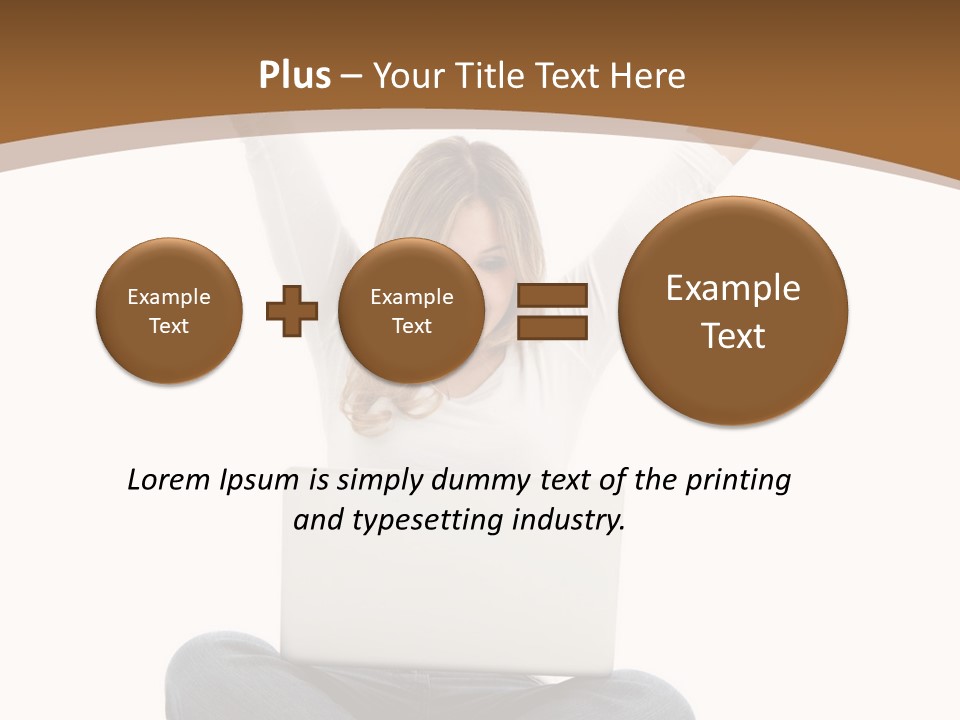 Success Studying White PowerPoint Template
