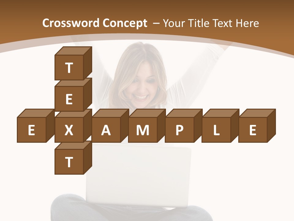 Success Studying White PowerPoint Template