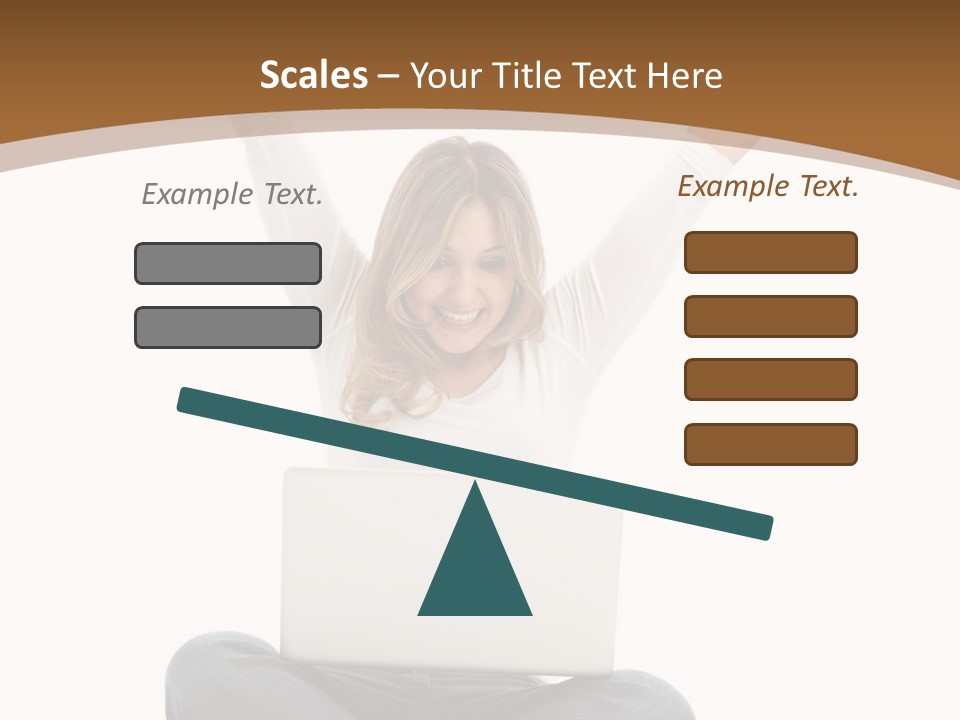 Success Studying White PowerPoint Template