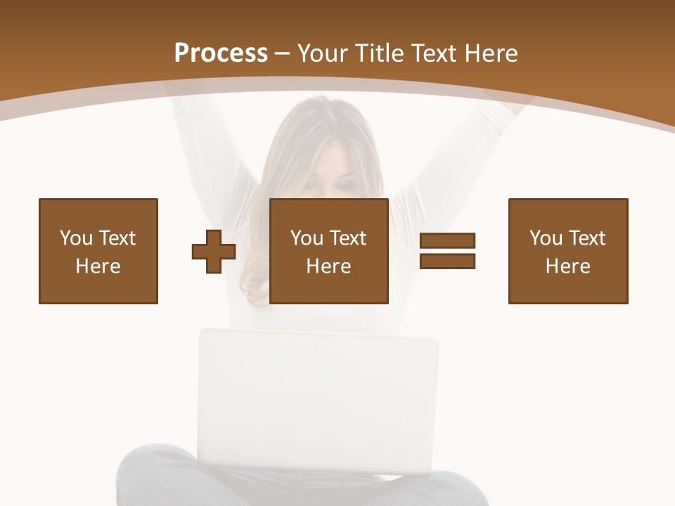 Success Studying White PowerPoint Template