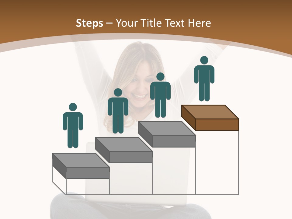 Success Studying White PowerPoint Template
