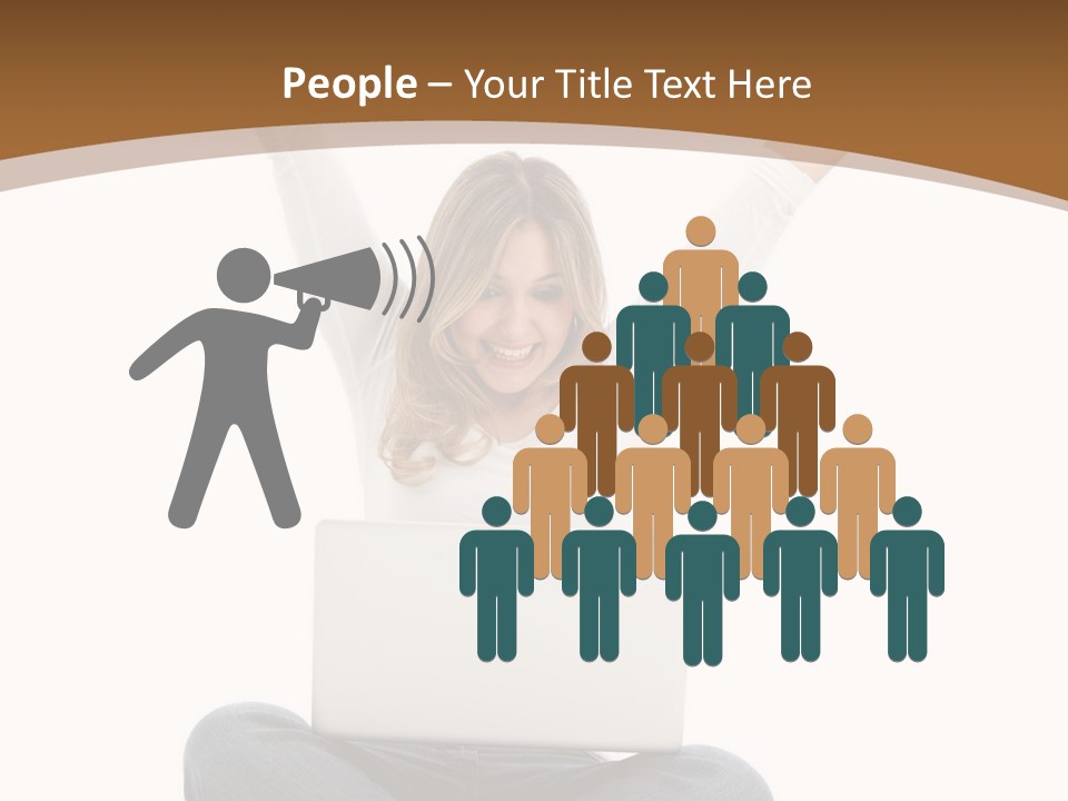 Success Studying White PowerPoint Template
