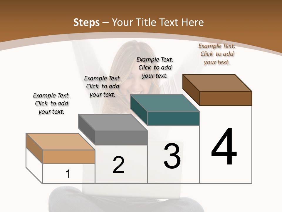 Success Studying White PowerPoint Template
