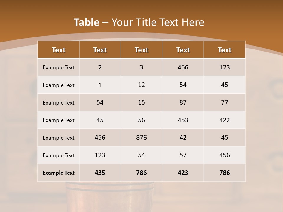 Bowl Treatment Therapy PowerPoint Template