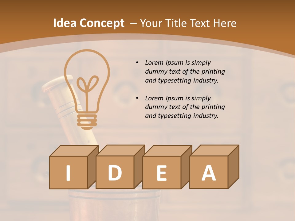 Bowl Treatment Therapy PowerPoint Template