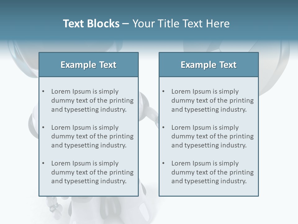 A Robot Holding A Wrench Powerpoint Template PowerPoint Template