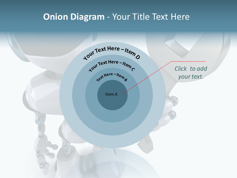 A Robot Holding A Wrench Powerpoint Template PowerPoint Template