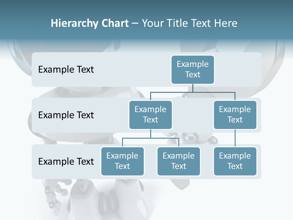 A Robot Holding A Wrench Powerpoint Template PowerPoint Template