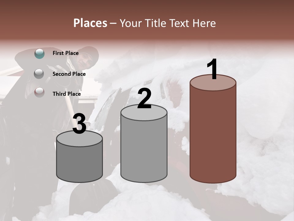 Christmas Street Canada PowerPoint Template