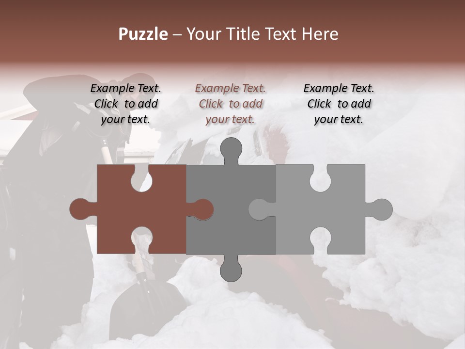 Christmas Street Canada PowerPoint Template