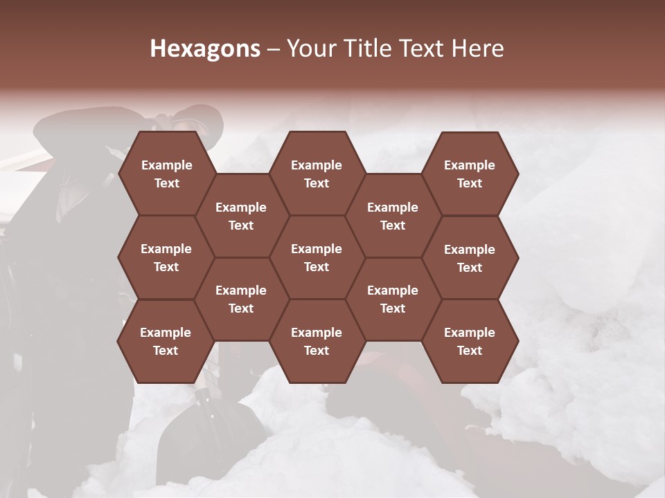 Christmas Street Canada PowerPoint Template