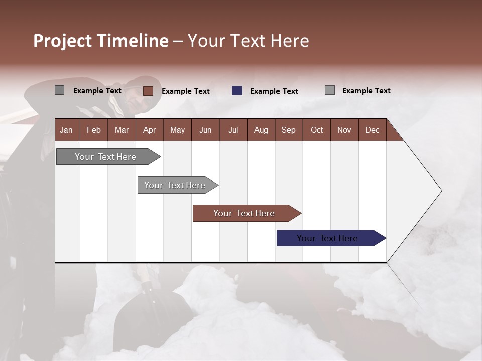 Christmas Street Canada PowerPoint Template