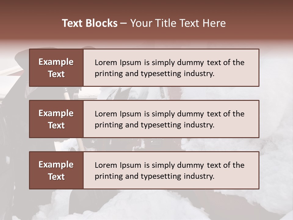 Christmas Street Canada PowerPoint Template