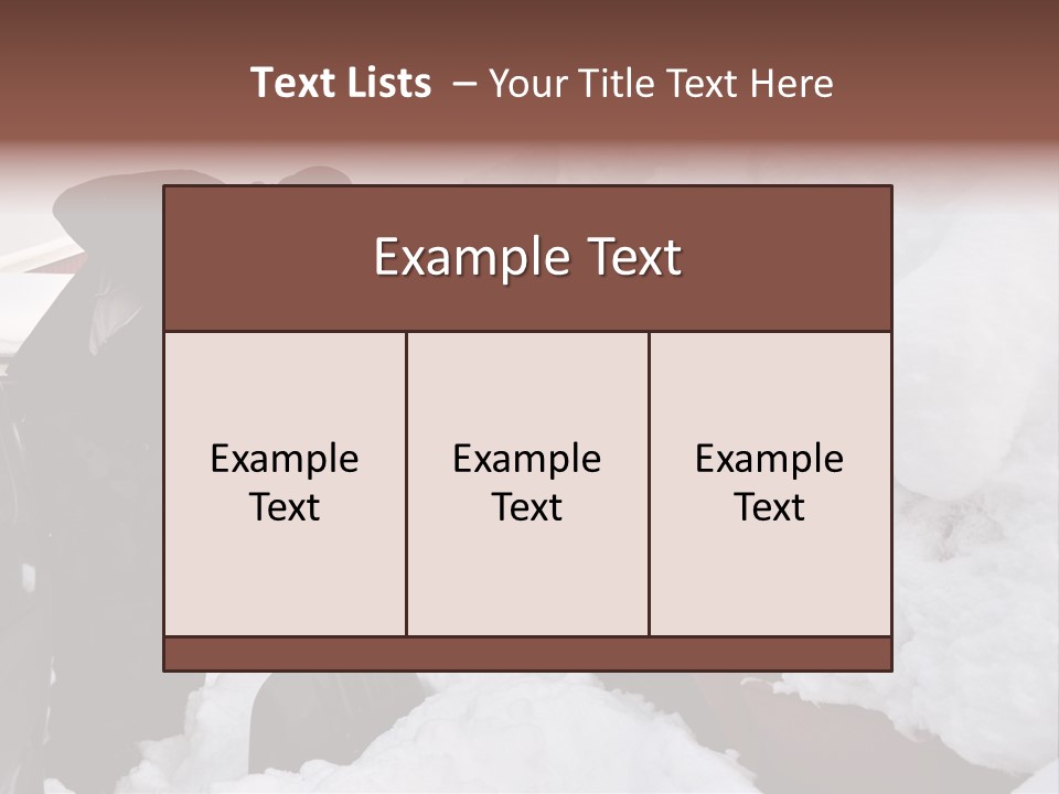 Christmas Street Canada PowerPoint Template