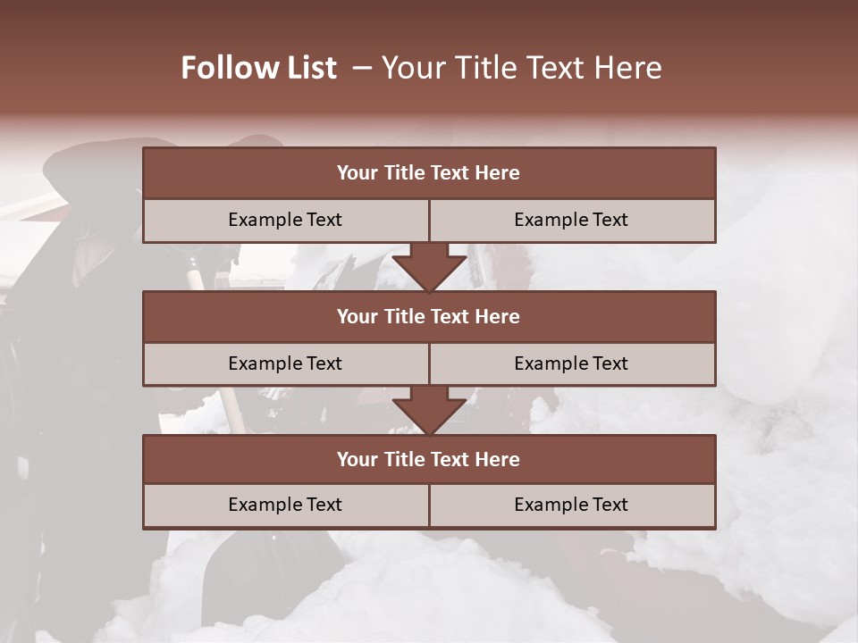 Christmas Street Canada PowerPoint Template