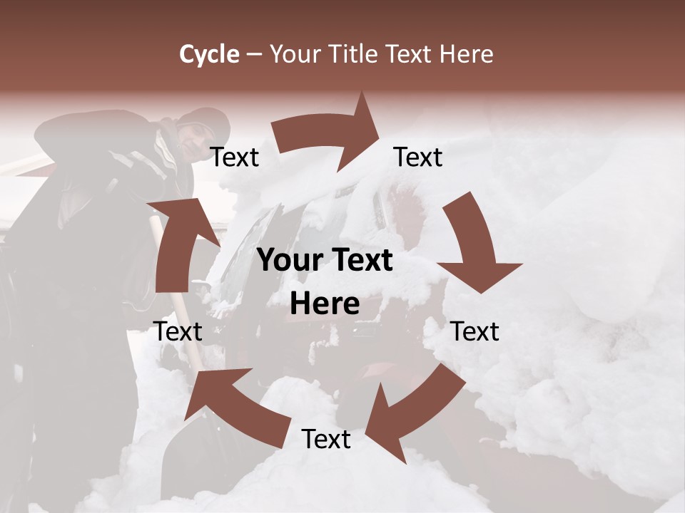 Christmas Street Canada PowerPoint Template