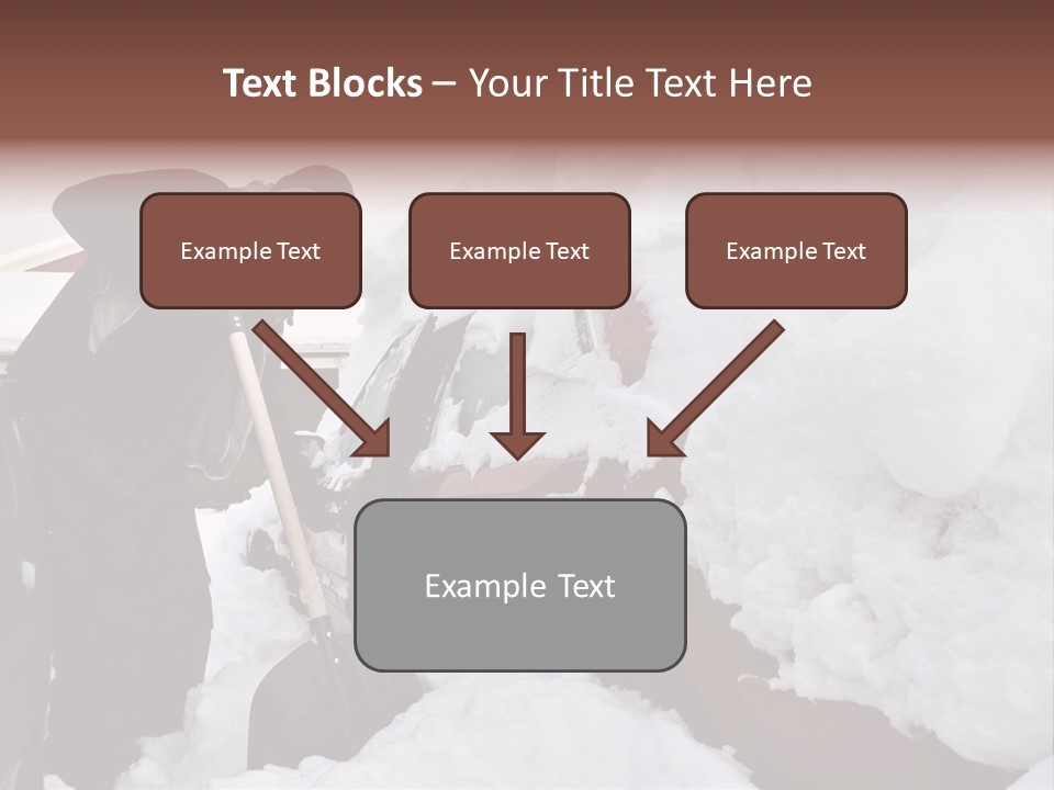 Christmas Street Canada PowerPoint Template