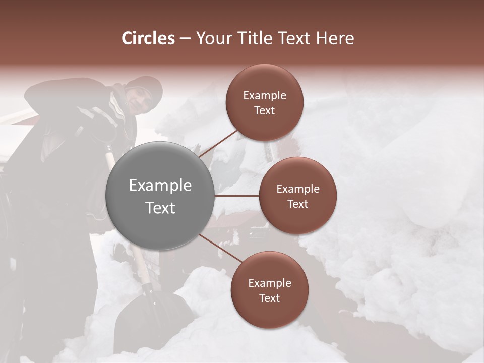 Christmas Street Canada PowerPoint Template