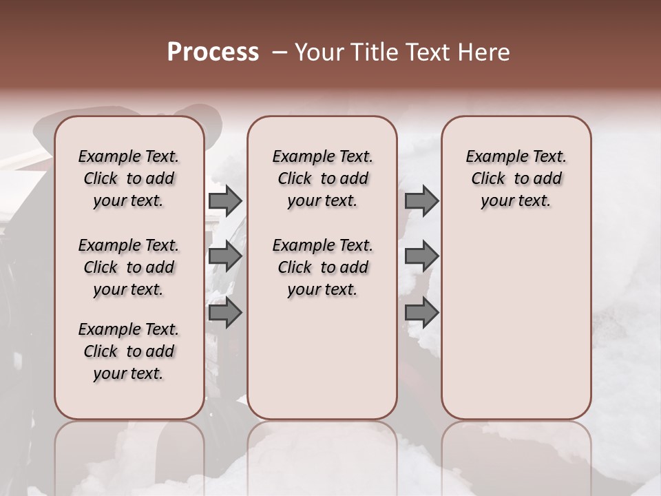 Christmas Street Canada PowerPoint Template