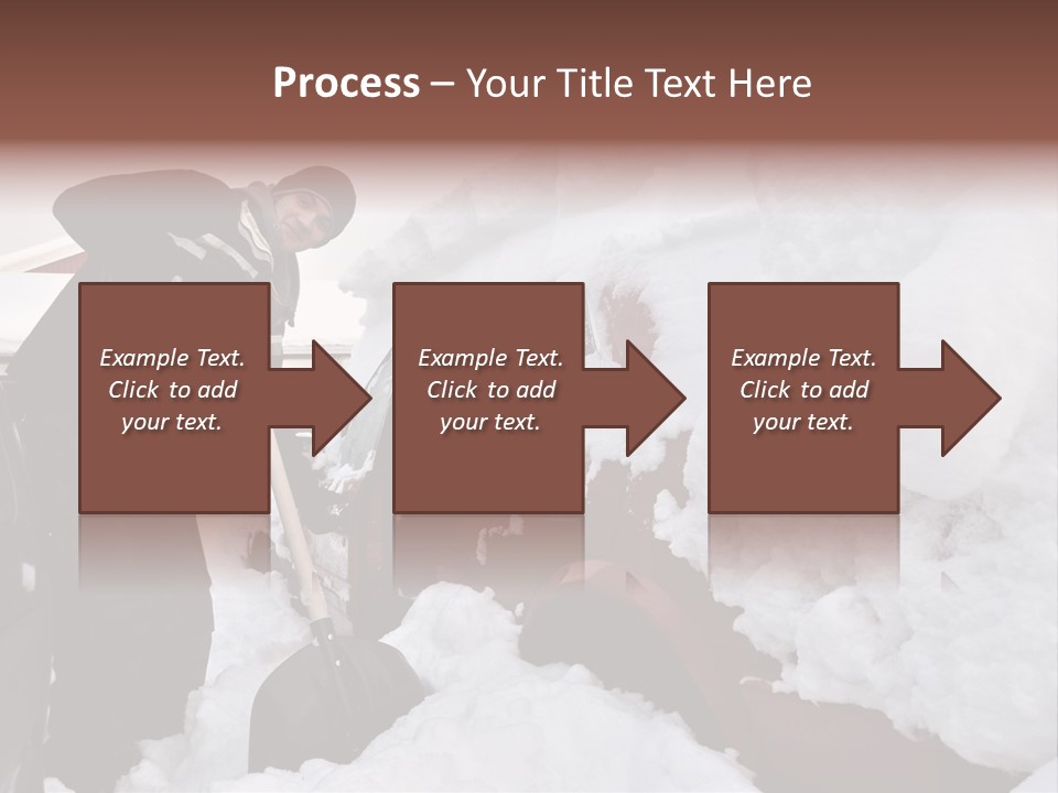 Christmas Street Canada PowerPoint Template