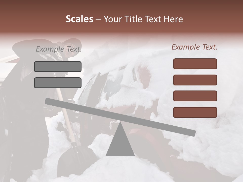 Christmas Street Canada PowerPoint Template